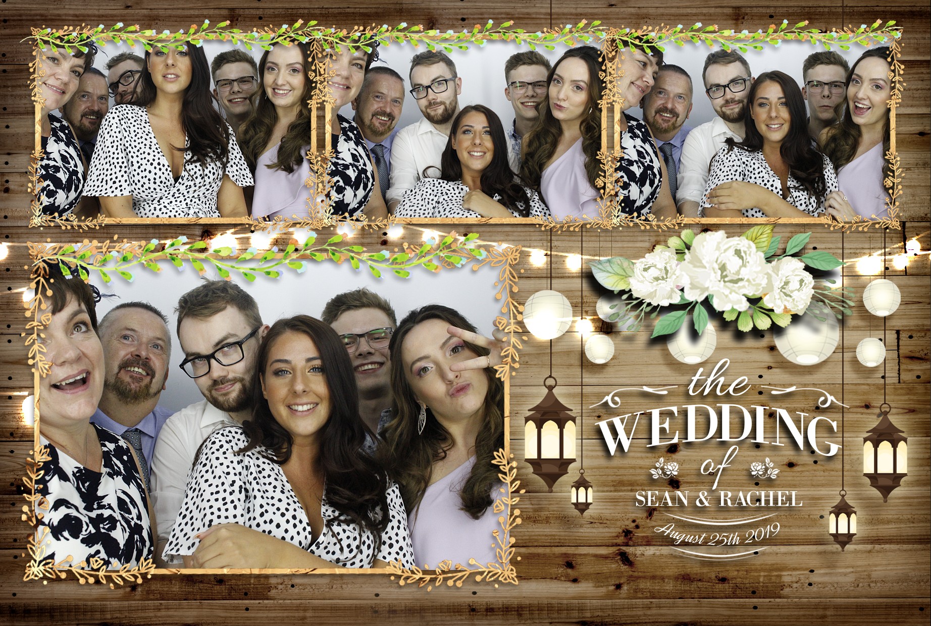 Sam & Rachel's Wedding | View more photos from the event at gallery.myphotoboothexperience.co.uk/u/MyPhotoBoothExperienceLtd/Sam-Rachels-Wedding